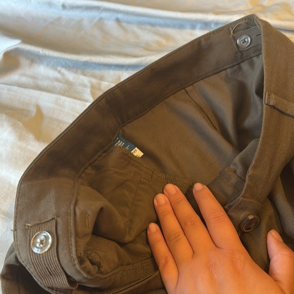 Olive Old Navy Cargo Trousers - Picture 4 of 6